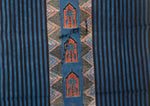 KA3002 – Exclusive Hand Block Ajrak Cotton Kaftan - image 2